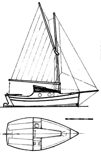 Pocket Cruiser Sailboat